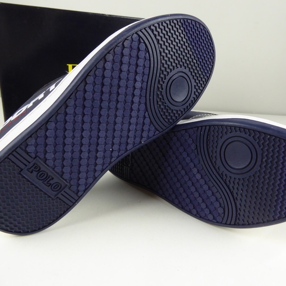 Polo Ralph Lauren Sport Belden Sneakers Shoes NIB - Picture 6 of 9